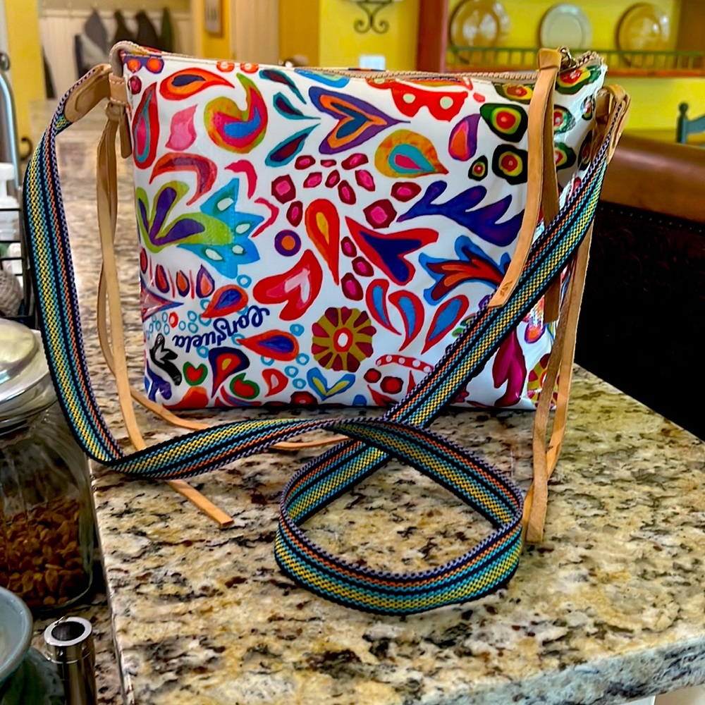 Consuela Downtown Crossbody.  Like New, used for vaca (1 week)